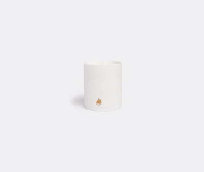 L'objet Haas Mojave Palm Candle In White Biscuit