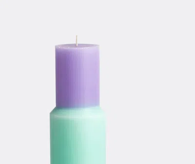 Hay Multicoloured Pillar Xl Candle In Red