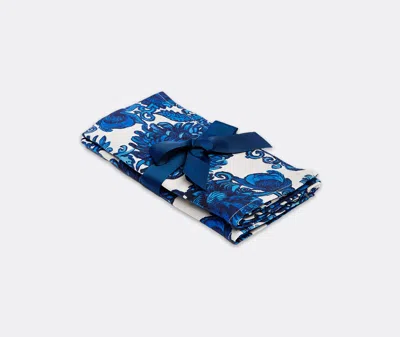 La Doublej Large Napkins Set Of 2 (45x45) In Multicolor