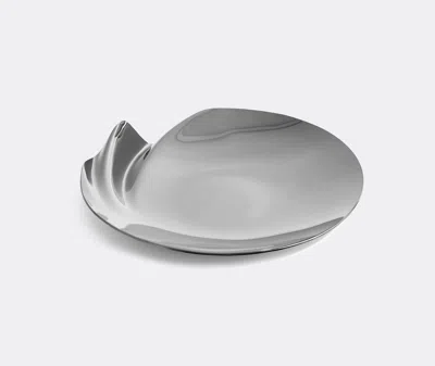 Zaha Hadid Design Decorative Objects Silver 2 In Silver