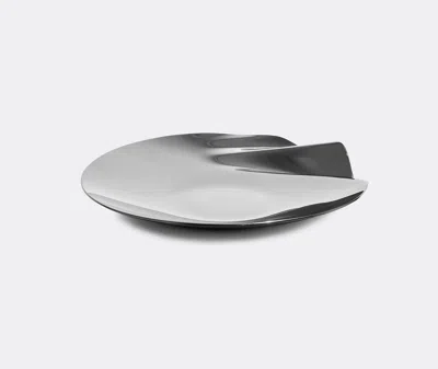 Zaha Hadid Design Decorative Objects Silver 2 In Silver