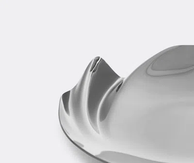 Zaha Hadid Design Decorative Objects Silver 2 In Silver