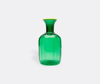 La Doublej Murano Glass Carafe In Green
