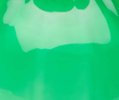 La Doublej Murano Glass Carafe In Green