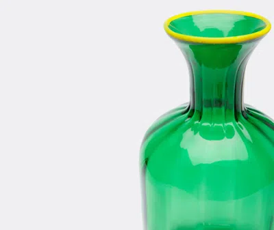 La Doublej Murano Glass Carafe In Green