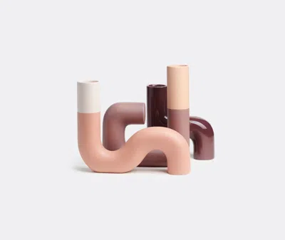 Nuove Forme Vases Burgundy Uni In Burgundy