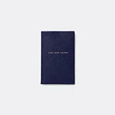 Smythson Notebooks Navy Uni In Navy