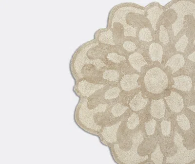 Missoni Otil Reversible Flower-shaped Bath Rug In Natural