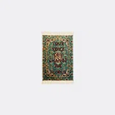 Seletti Voice Rug In Multicolor