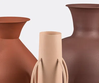 Polspotten Vases Cognac Uni In Cognac