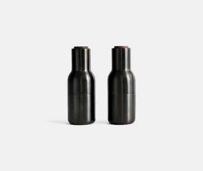 Menu Bronze Bottle Grinders In Bronzed Brass
