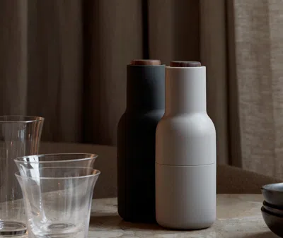 Menu Bronze Bottle Grinders In Bronzed Brass