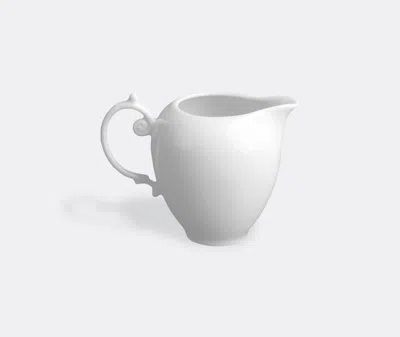 L'objet Aegean Sculpted-handle Creamer In White