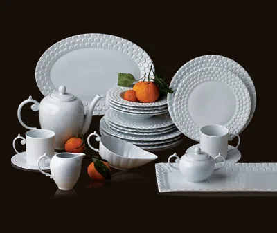 L'objet Aegean Sculpted-handle Creamer In White