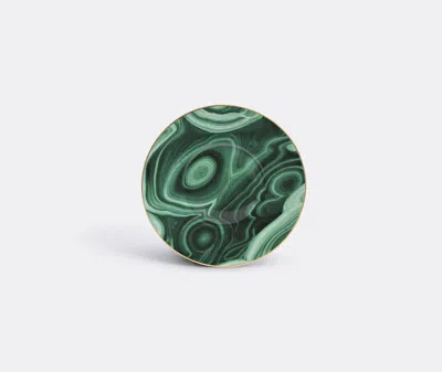 L'objet Malachite Tea Cup Set In Green, Gold