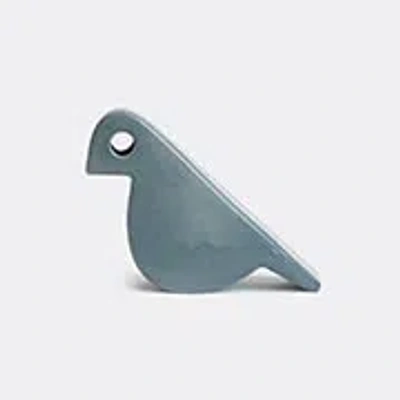 Nuove Forme Decorative Ceramic Bird In Grey