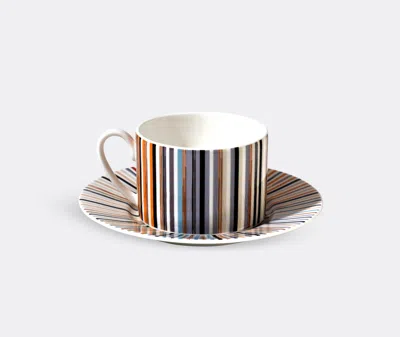 Missoni Stripes Jenkins Teacup Set In Multicolour