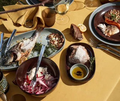 L'objet Terra Iron Salad / Ramen Bowl In Seafoam Green