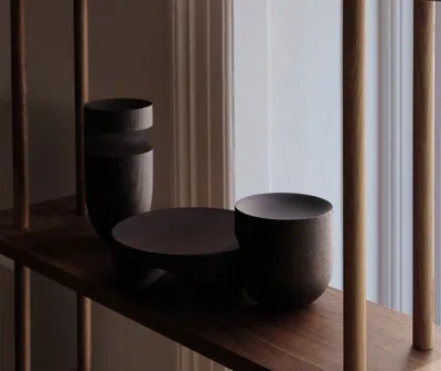 Origin Made Decorative Objects Dark Brown Uni In Dark Brown