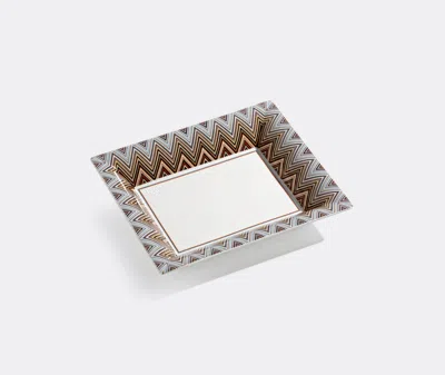 Missoni Zig Zag Jarris Luxury Box Rectangular Tidy Tray, Large In Multicolour