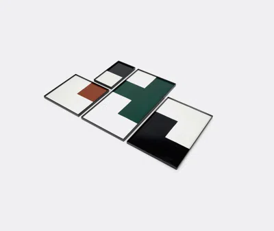 Serax Serving And Trays Green In Green, White