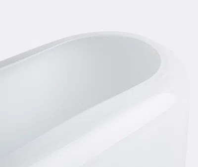 Nude Opal White Layers Large Vase In Opal White