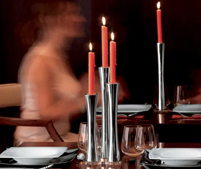 Sambonet Candlelight And Scents Silver Uni In Silver