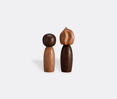 L'objet Picanto Wood Salt And Pepper Mill In Oak