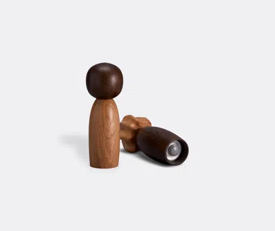 L'objet Picanto Wood Salt And Pepper Mill In Oak