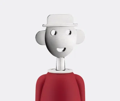 Alessi Alessandro Bottle Opener In Red
