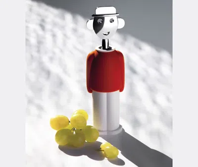 Alessi Alessandro Bottle Opener In Red