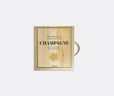 Assouline The Impossible Collection Of Champagne Hardcover Book In Brown