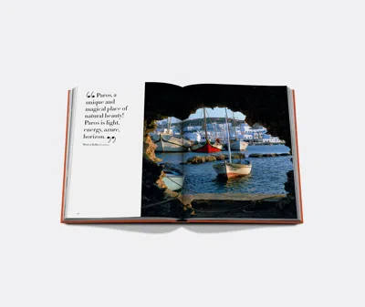 Assouline Greek Islands Book In Orange