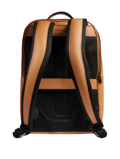 Lancel Leather Top-handle Backpack In Brown