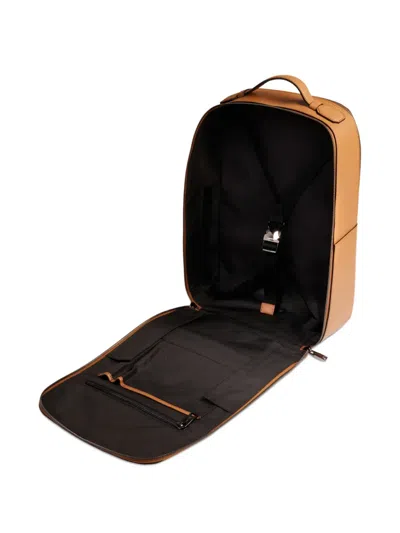 Lancel Leather Top-handle Backpack In Brown