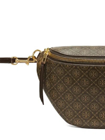 Tory Burch T Monogram Coated Canvas Belt Bag In French Press