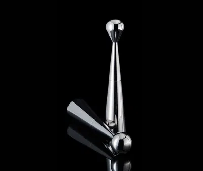 Tom Dixon Large Mill Grinder In Chrome