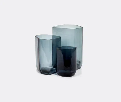 Serax Vases Blue 2 In Blue