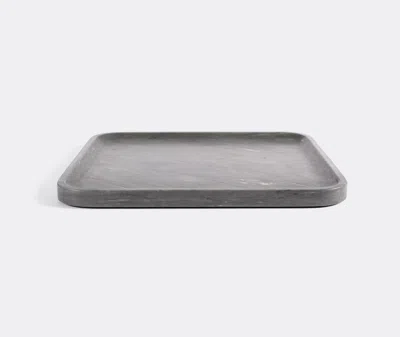 Salvatori Serving And Trays Versilia Grey Uni In Versilia Grey