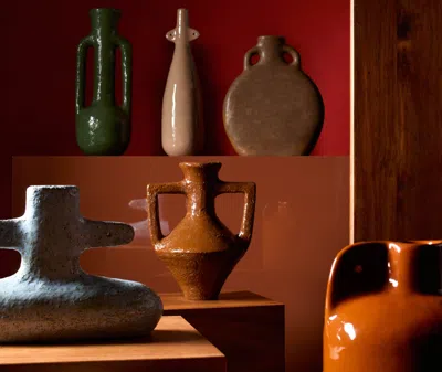 Lemon Vases Light Blue Uni In Light Blue