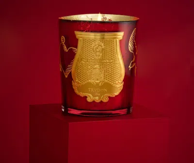 Trudon Candlelight And Scents Red Uni In Red