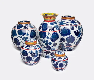 La Doublej Bubble Vase In Blue