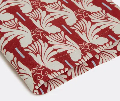 La Doublej Table Linens Red Uni In Red