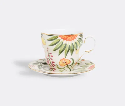 La Doublej Big Mama Cup & Saucer In Multicolor