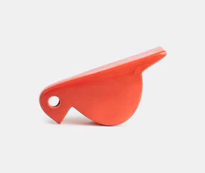 Nuove Forme Decorative Ceramic Bird In Red