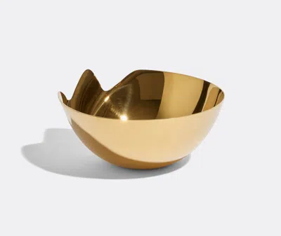 Zaha Hadid Design Decorative Objects Gold Uni In Gold