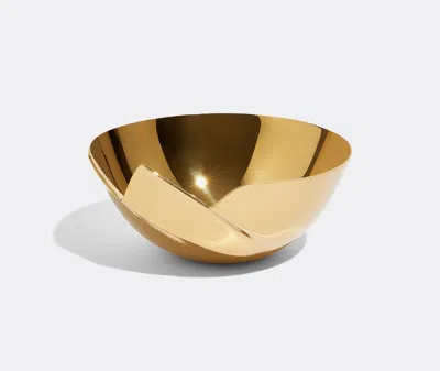Zaha Hadid Design Decorative Objects Gold Uni In Gold
