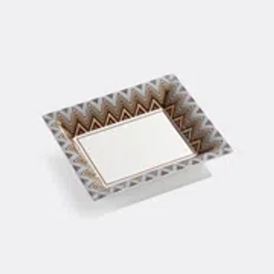 Missoni Zig Zag Jarris Luxury Box Rectangular Tidy Tray, Large In Multicolour