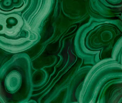 L'objet Malachite 24k Gold & Porcelain Charger & Cake Plate In Green, Gold