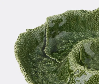 Bordallo Pinheiro Cinerária Glazed Appetizer Plate In Green